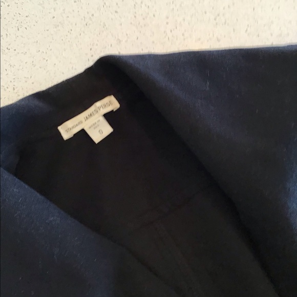 WSL2886 JAMES PERSE Soft Drape Knit Twill Moto Jacket - Picture 5 of 8
